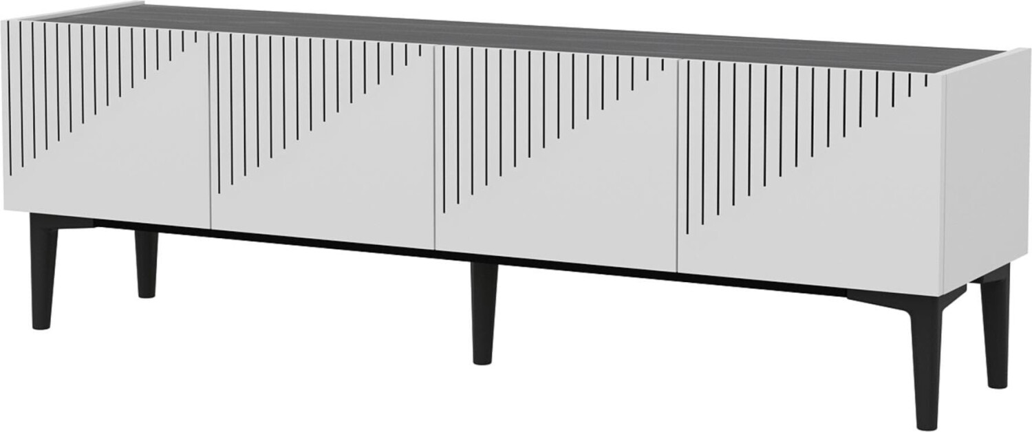 en.casa Örkelljunga (154 x 37 x 45 cm) White