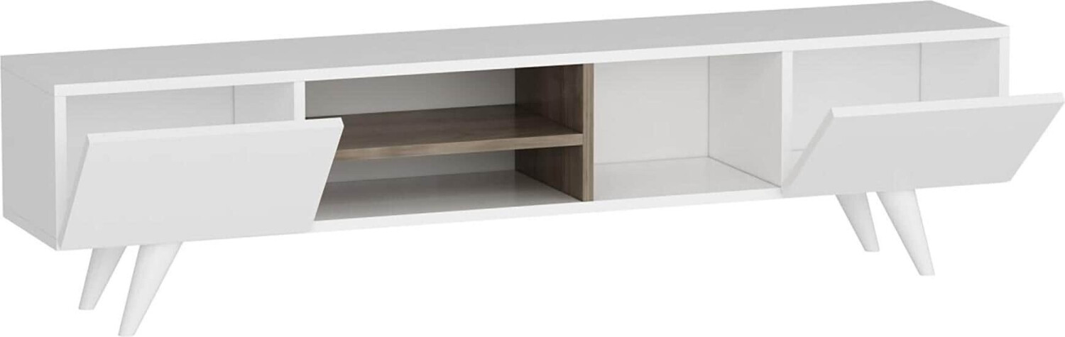 en.casa Assens (160 x 31 x 40 cm) White