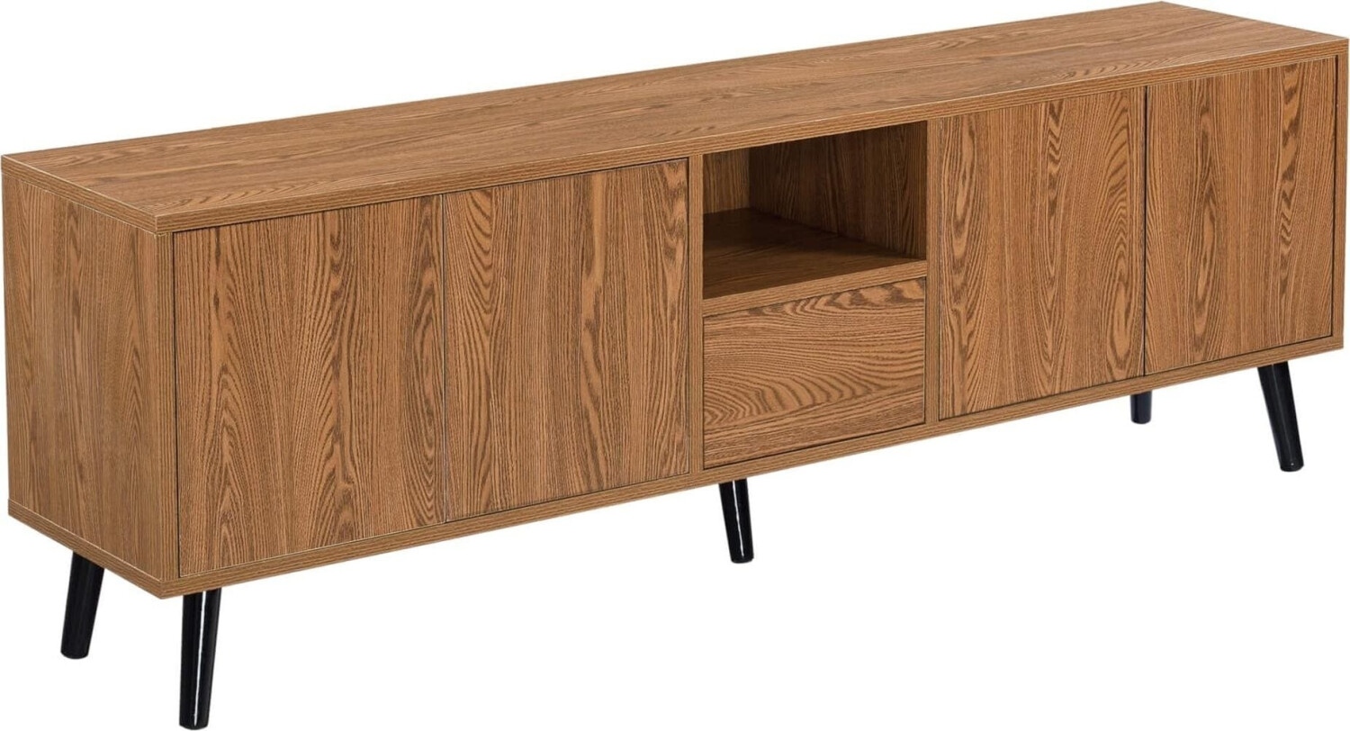 en.casa Hedemora (140 x 30 x 45.5 cm) Brown