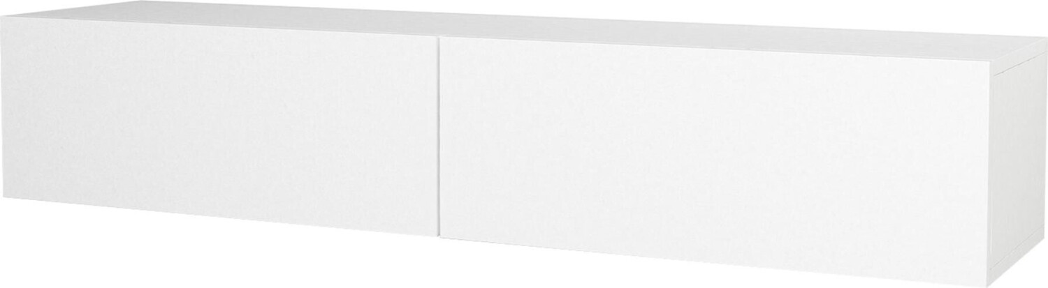 en.casa Toivakka TV cabinet 135x31x25cm white white