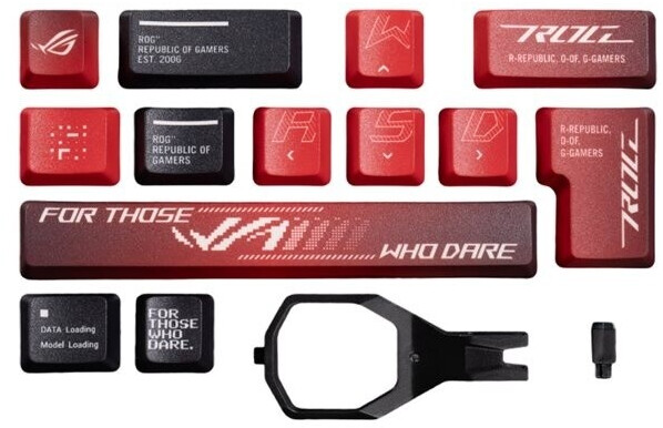 ASUS ROG Dye-Sub PBT Keycaps 13 Pcs