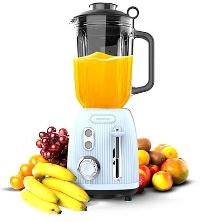 Cecotec Stand mixer Retro Power Black Titanium blue