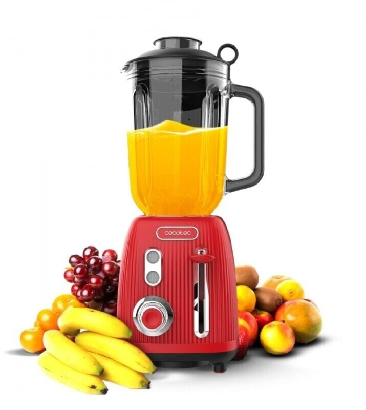 Cecotec Stand mixer Retro Power Black Titanium red