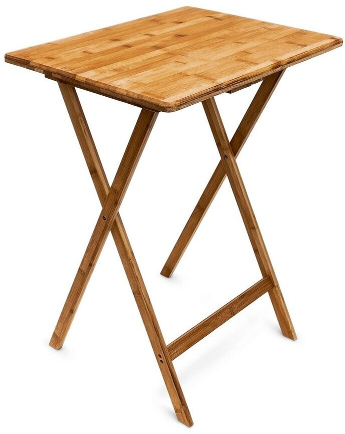 Relaxdays Side table bamboo brown 48x38.5 x63cm (10015834)