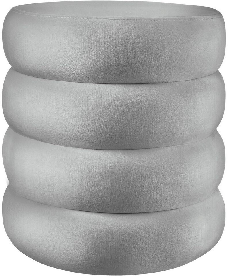 TecTake Round stool with soft cover, 42x42x47 cm