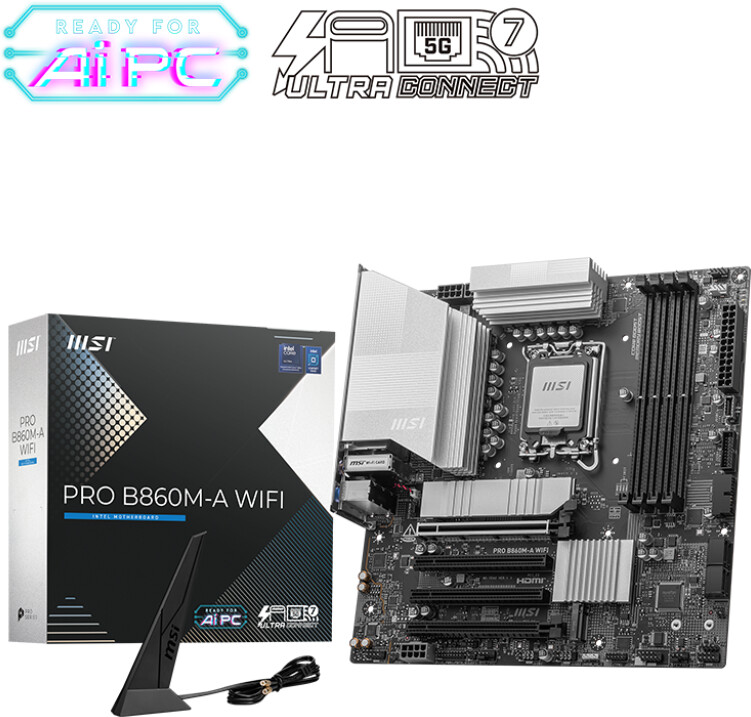MSI Pro B860M-A WiFi