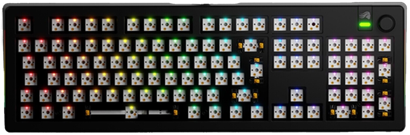 Glorious Gaming GMMK 3 100% Barbone ISO-Layout Black