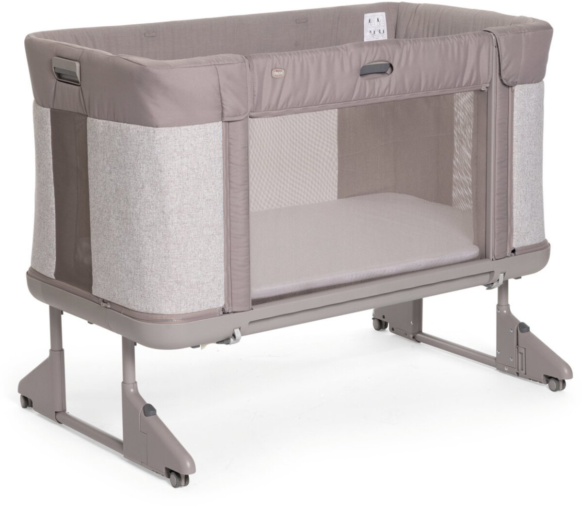 Chicco Bedside Cot Next2Me Forever Almond