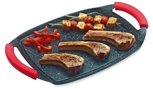 Lacor Plancha aluminium Eco Stone 22,5 x 29 cm