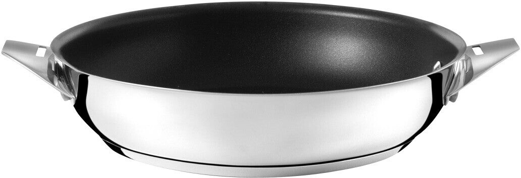 Cuisinox Poêle inox Eclipse 24 cm revêtement céramique