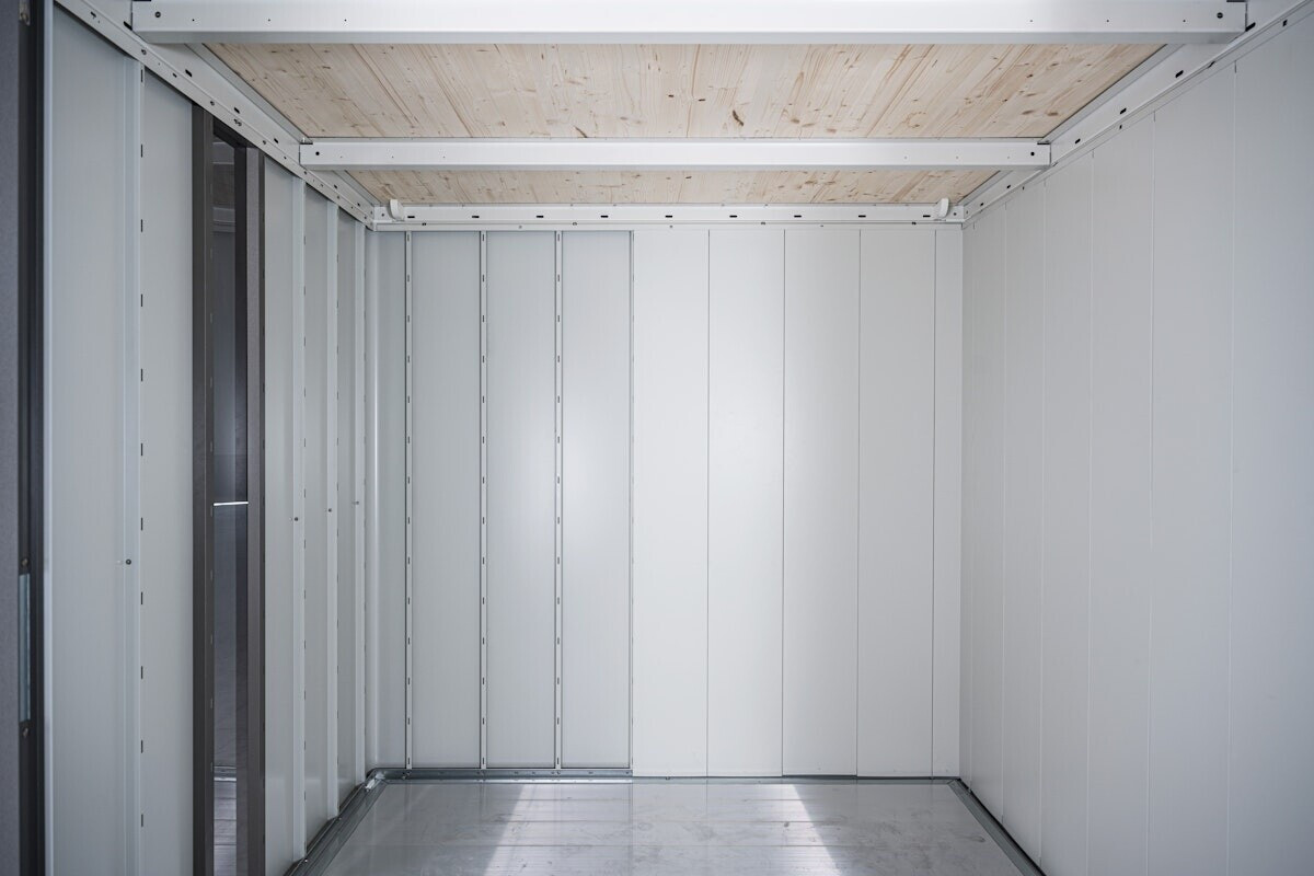 Biohort Innenverkleidung weiß für Gerätehaus Neo mit Einzeltür oder Doppeltür Neo Gr. 2A - 180 x 236 cm (Einzeltür) und Gr. 1B - 236 x 180 cm (Einzeltür)