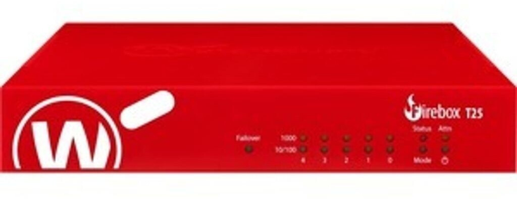 WatchGuard Firebox T25 + 3 Years Total Security Suite & Trade-Up Promotion (WGT25673)