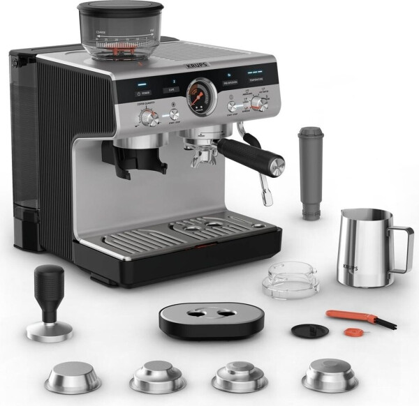 Krups XP801T Precision Espressomaschine Schwarz Silber, Bild 13