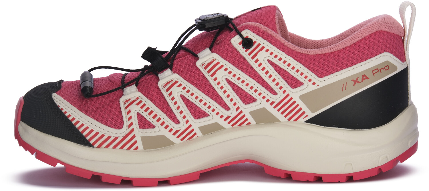 Salomon XA Pro V8 Waterproof Kids rouge red/vanilla ice/flamingo pink