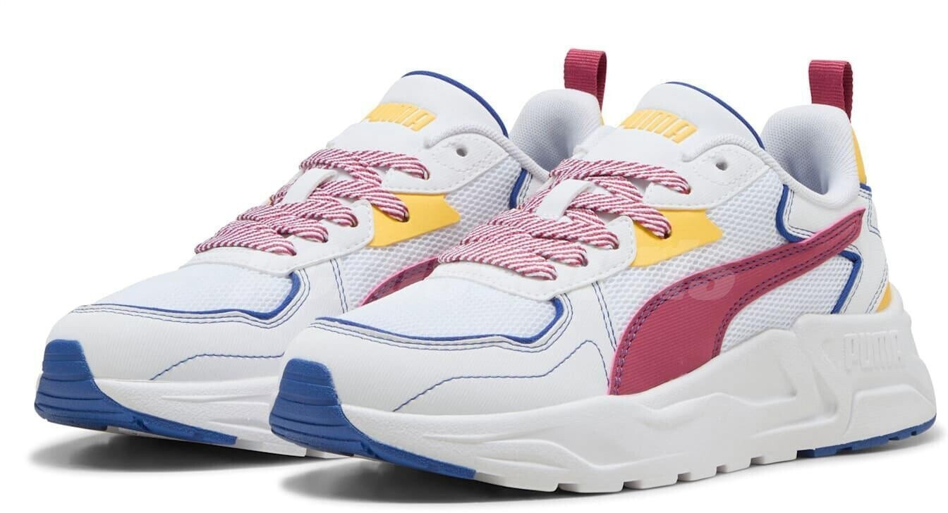 Puma Trinity Lite Starblitz Kids Sneakers white yellow