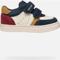 Geox Nashik Toddler Shoes navy blue beige