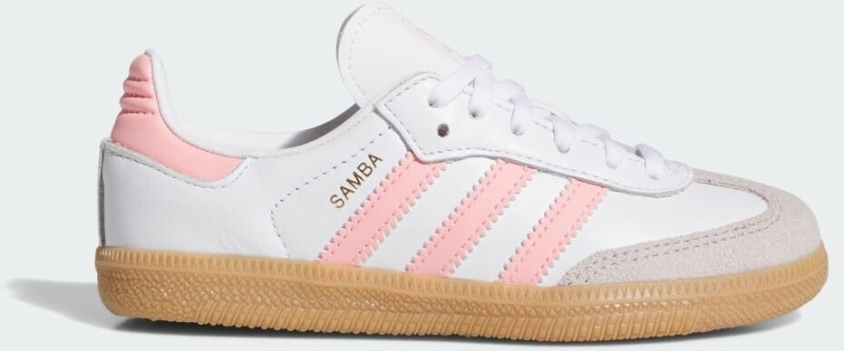 Adidas Samba OG Kids Shoe cloud white semi pink gum