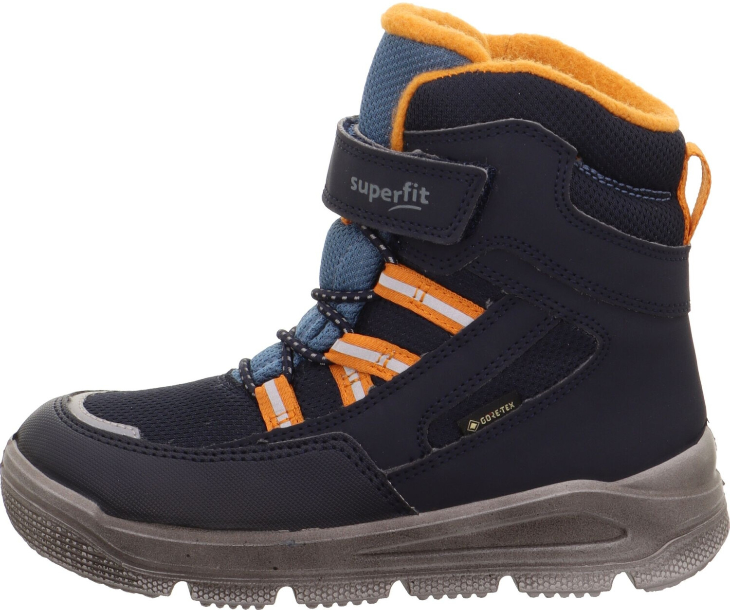 Superf MARS - Stivali da neve - blau/pink/blu - Zalando