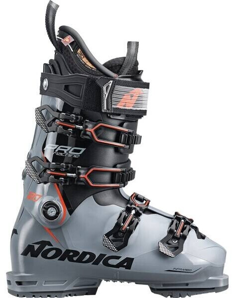Nordica Pro Machine 120 GW Ski Boots grey black red