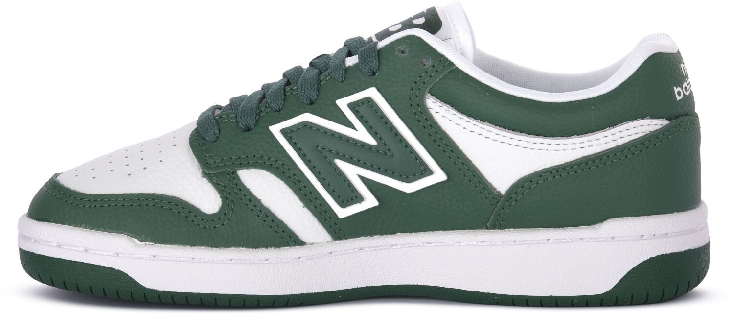 New Balance 480 team forest green with white