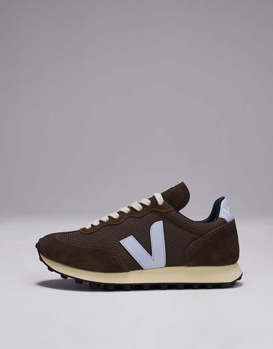 Veja Rio Branco Suede Sneaker brown