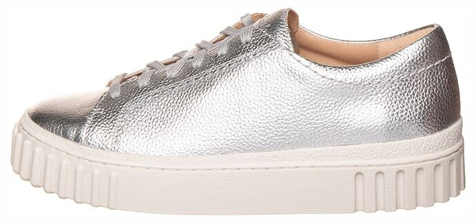 Clarks Mayhill Walk Sneaker silver metallic