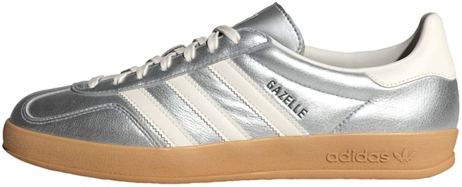 Adidas Gazelle Indoor silver met./core white/core black