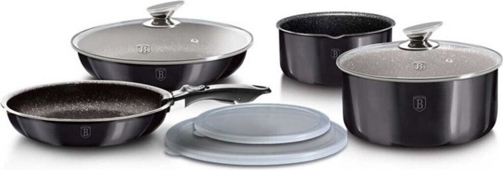 BerlingerHaus Kitchenware set, Pfanne + Kochtopf