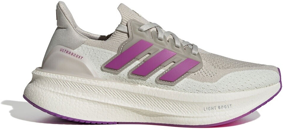 Adidas Ultraboost 5 Women's Running Shoes beige white pink