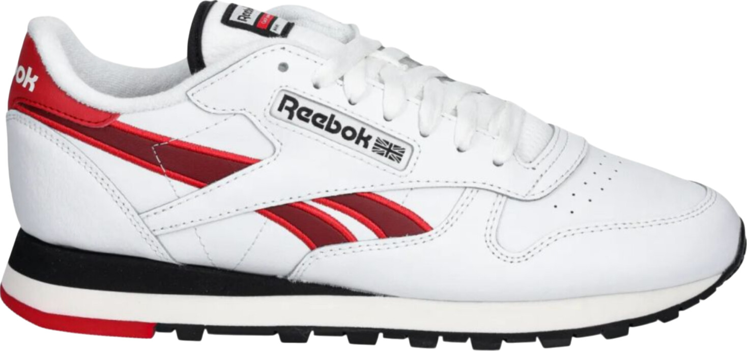 Reebok Classic Leather Sneaker white red black