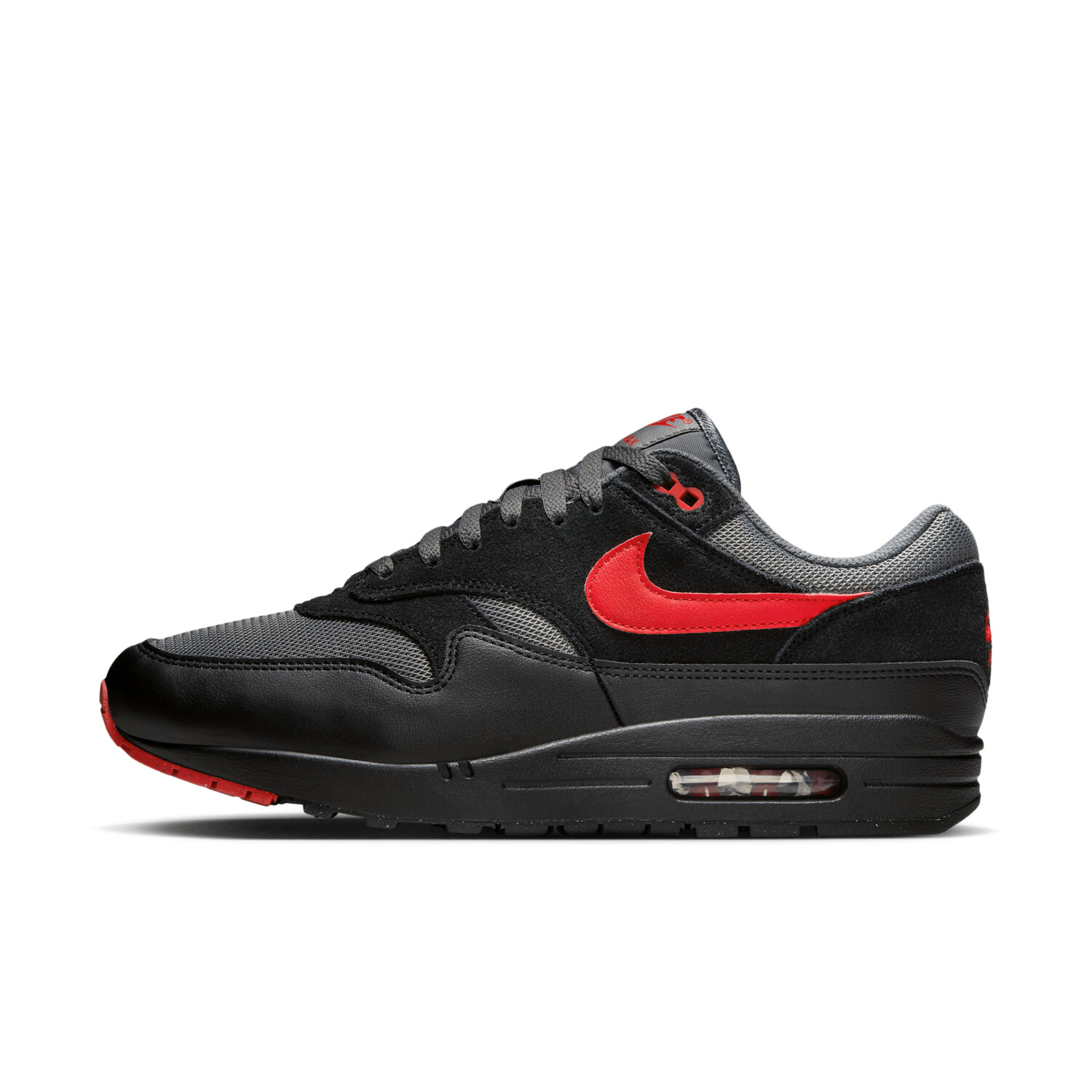 Nike Air Max 1 Essential black/university red/iron grey