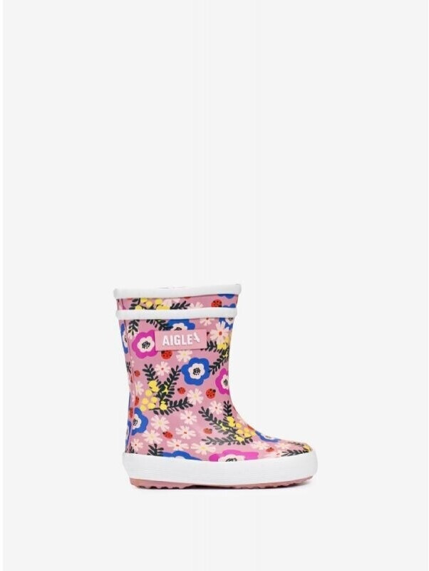 Aigle Flac Play2 Rain Boots flower power