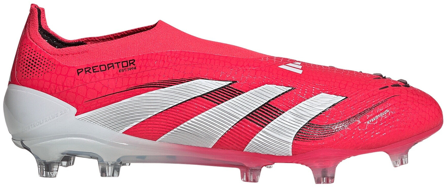 Adidas Predator Elite Laceless FG (ID3877) lucid red/cloud white/core black
