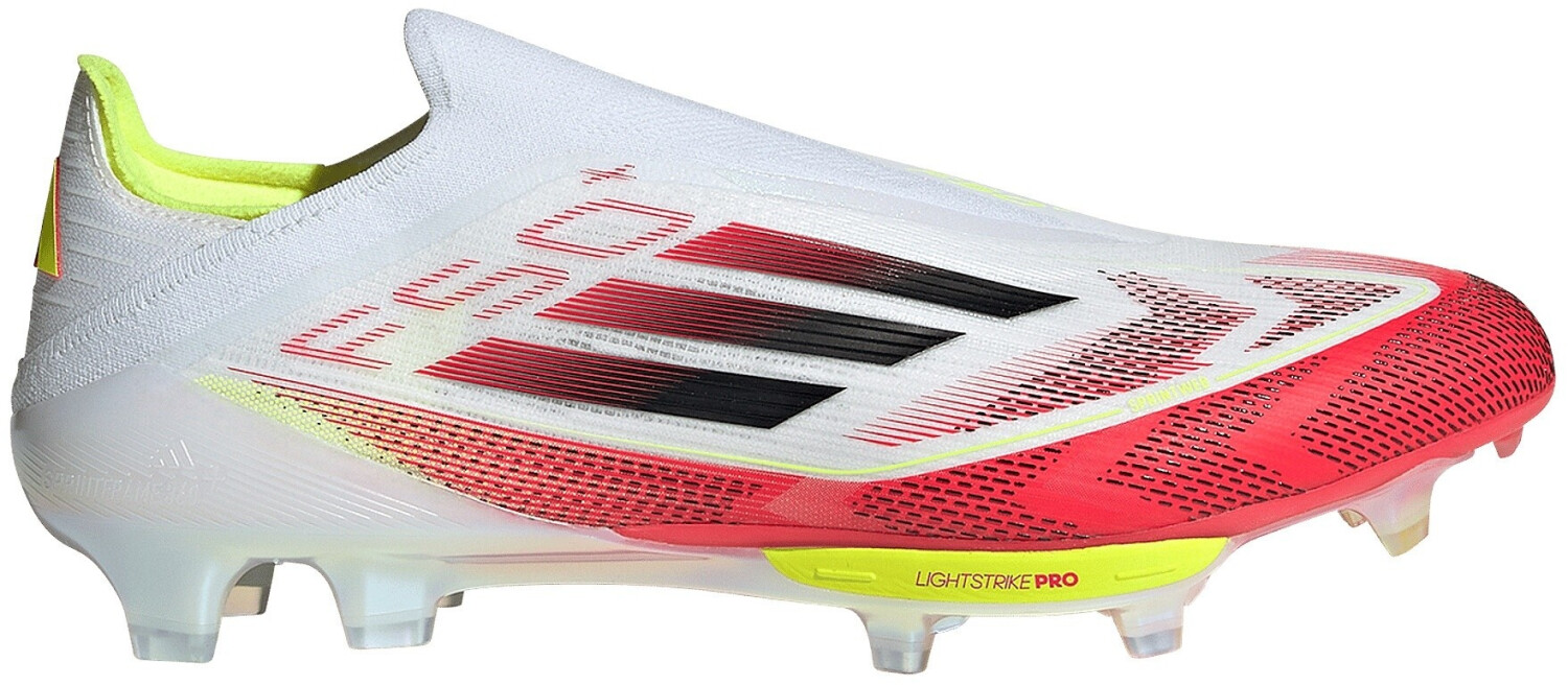 Adidas F50+ FG (IE1251) cloud white/ core black/solar yellow