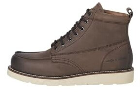 Jack & Jones Jfwtoronto Leather Boot Styd Ln brown stone