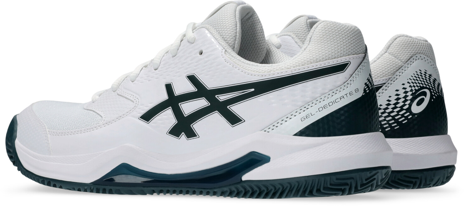 Asics GEL-DEDICATE Tennis Shoes white saxon green