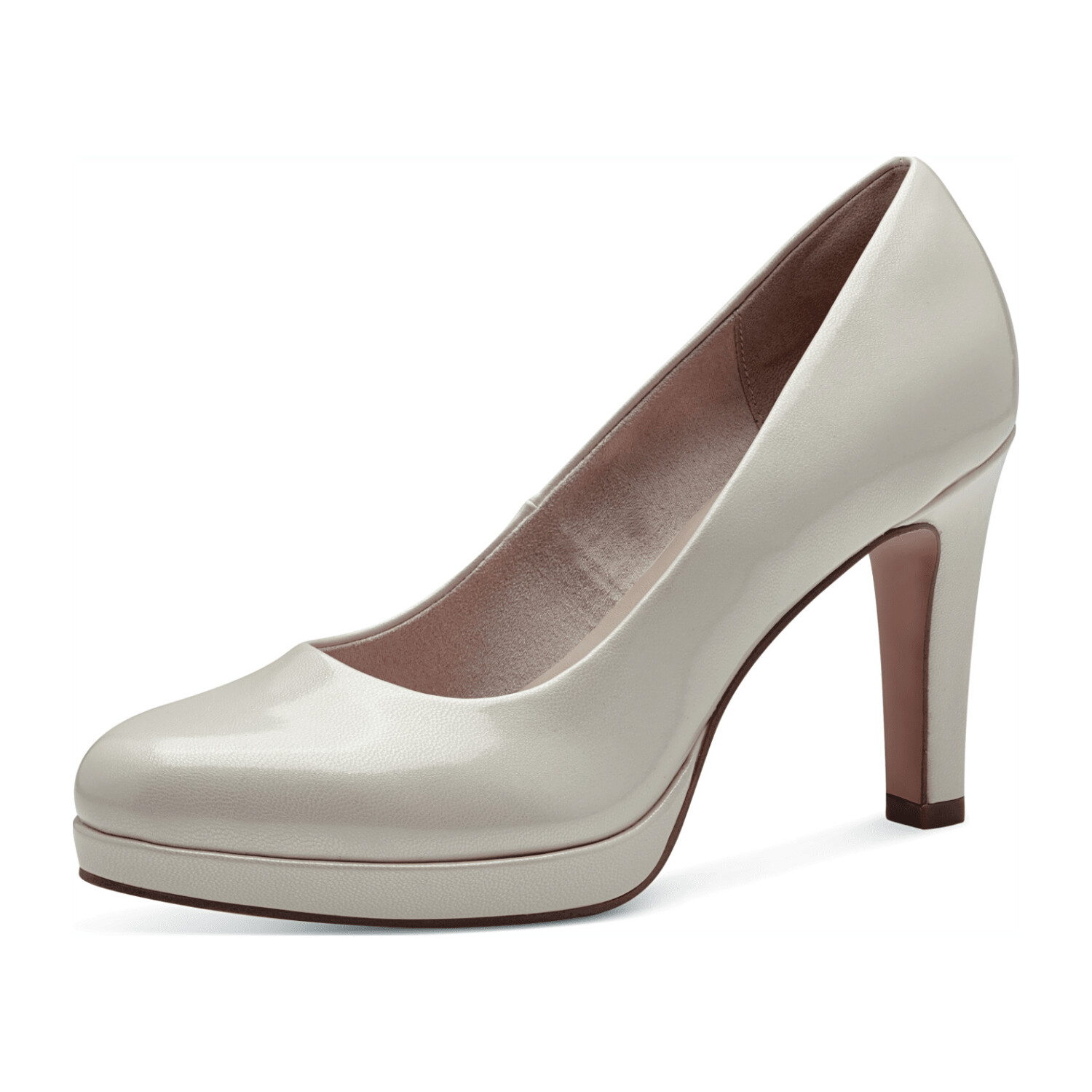 Tamaris Pumps stiletto heel vegan champagne