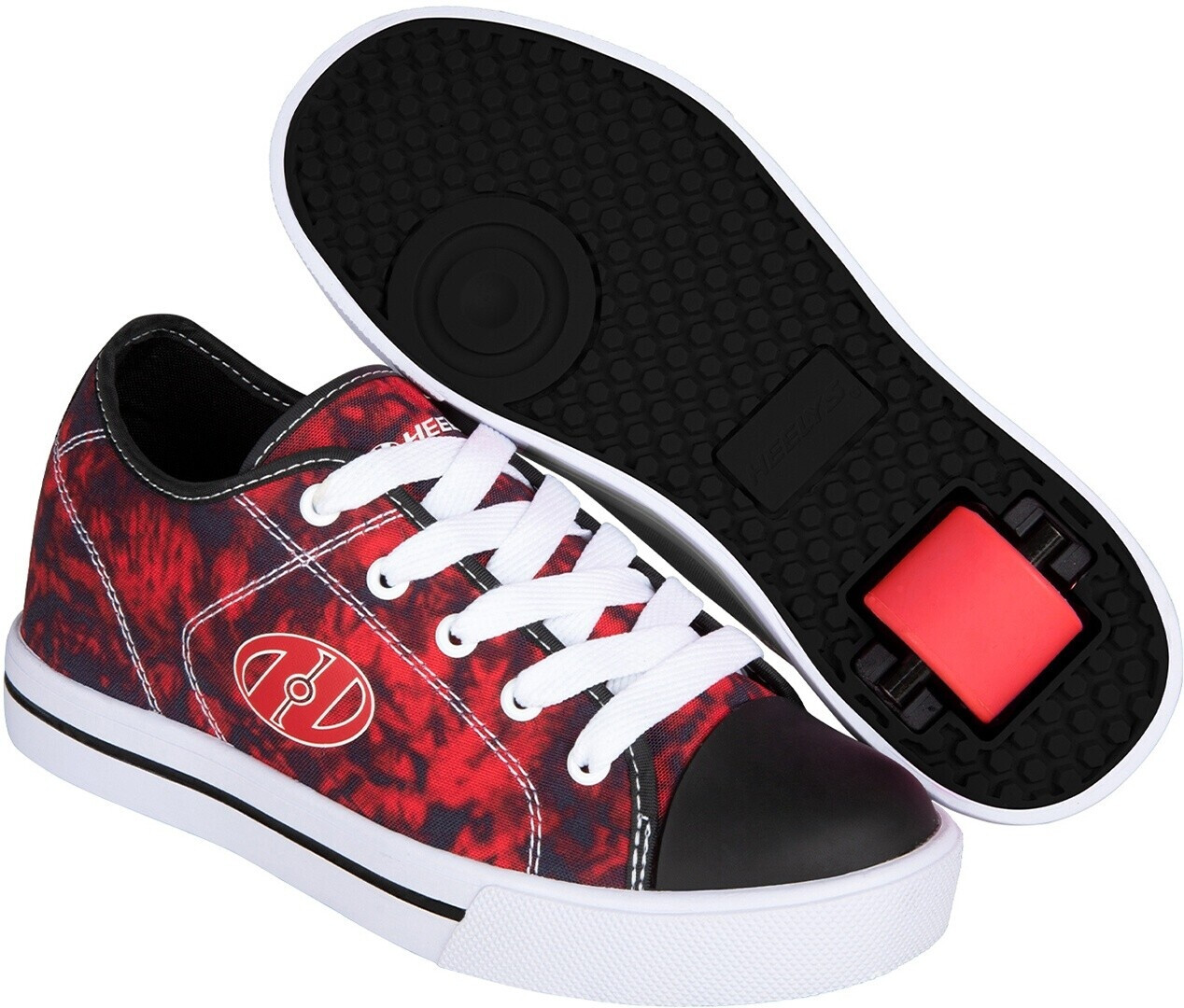 Heelys Rollerskates CLASSIC red black