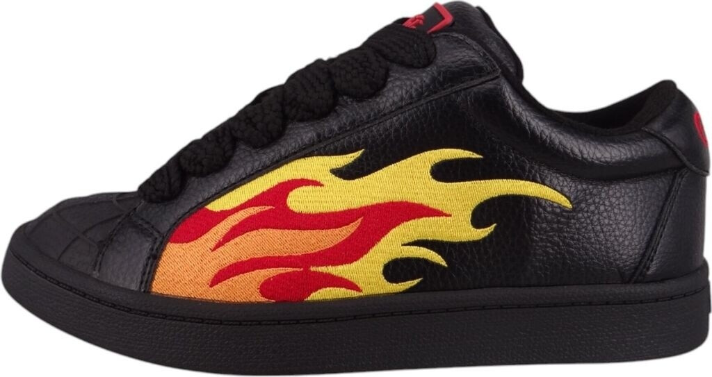 Buffalo Low Sneaker yellow orange red black