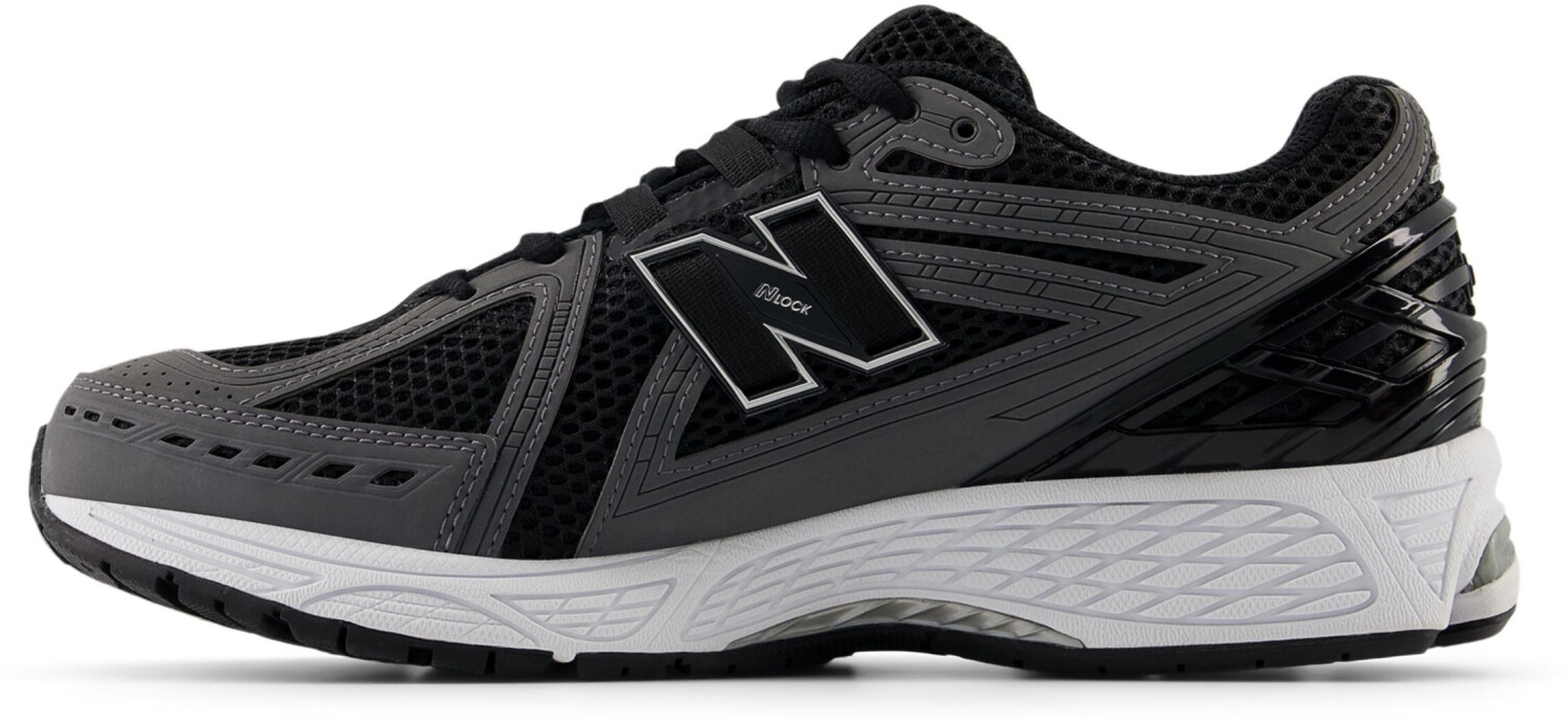 New Balance 1906R black with team red and castlerock