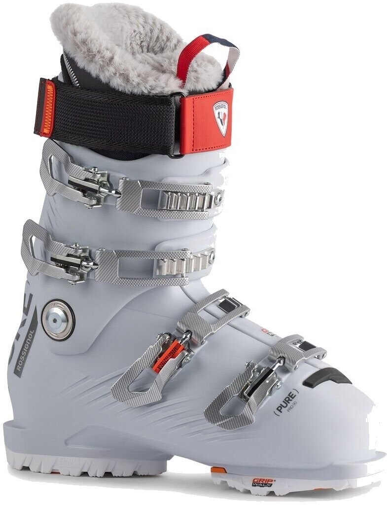 Rossignol Pure Pro 90 Women's Ski Boots light grey black