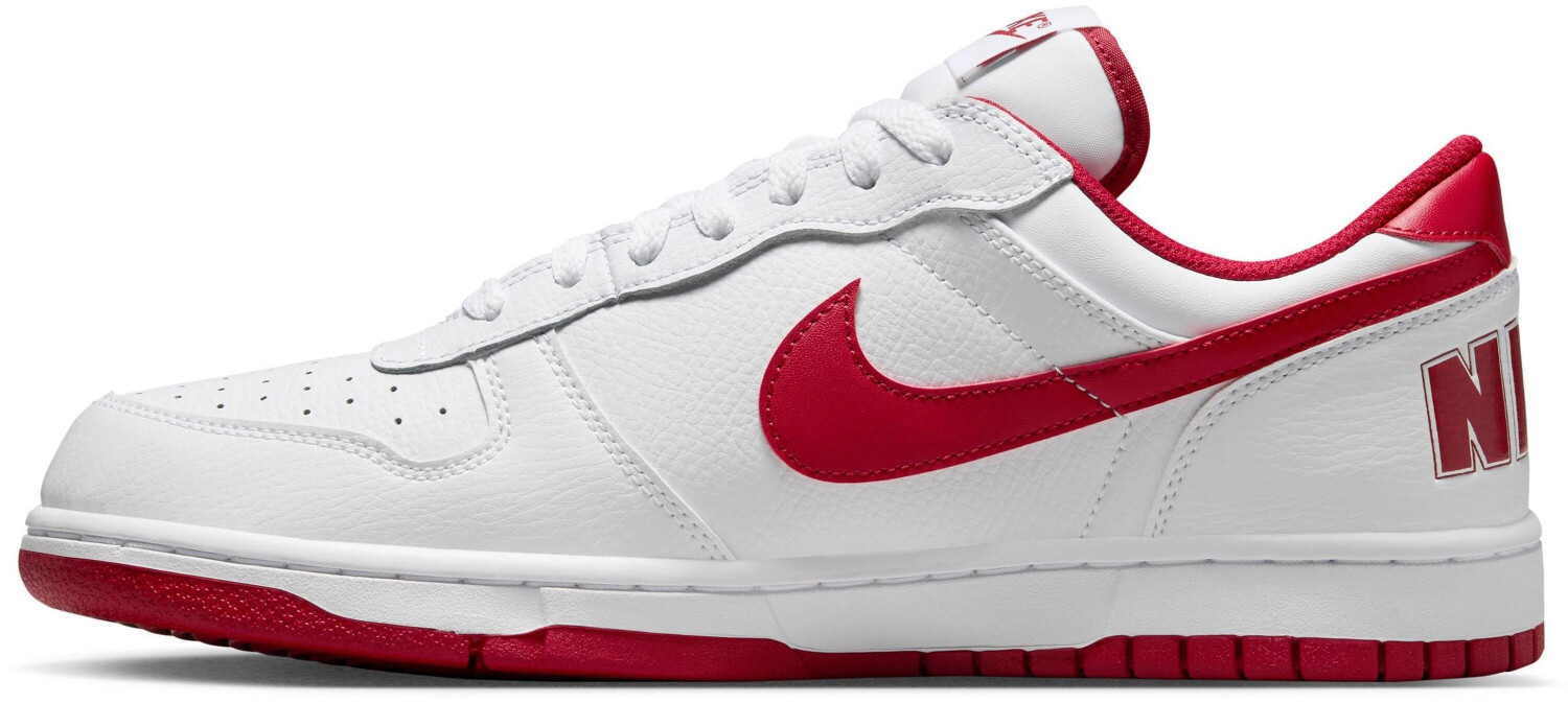 Nike Big white/gym red
