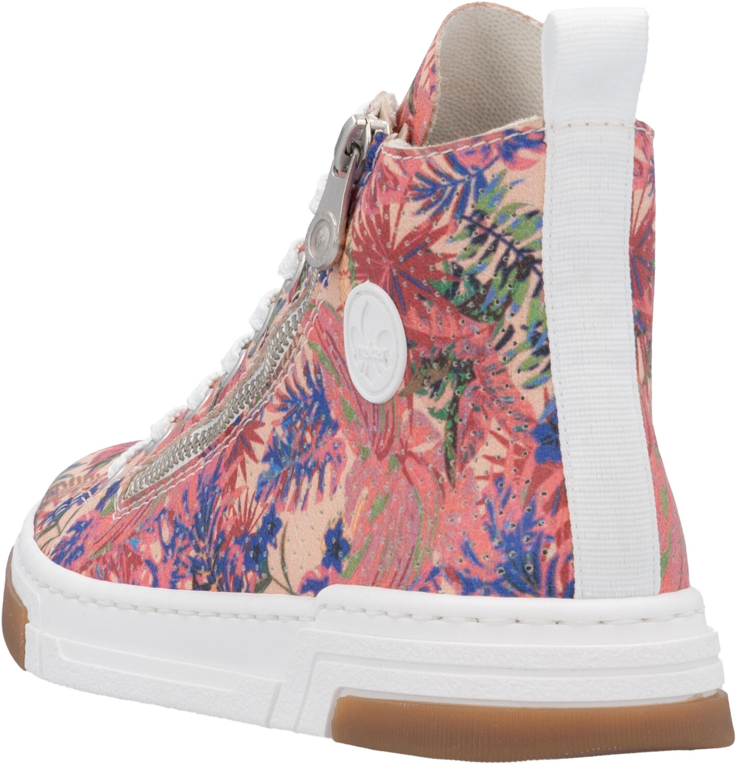 Rieker High-Top Sneaker (N3945) pink multi