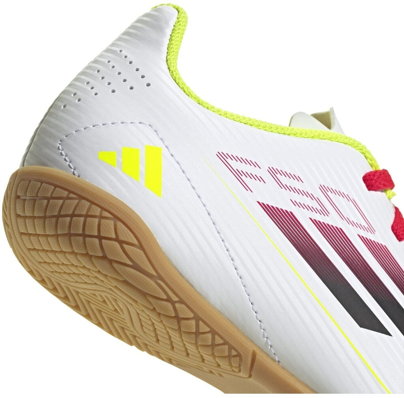 Adidas F50 Club Kids IN (IE3735) cloud white/core black/solar yellow