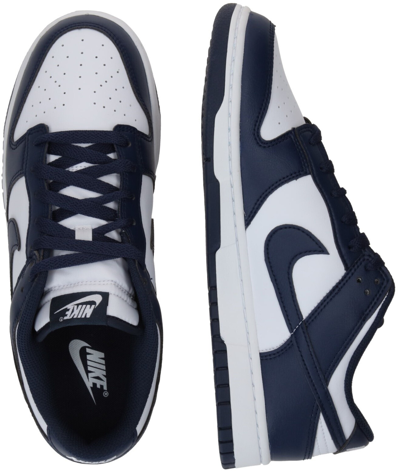 Nike Dunk Low Retro white/midnight navy/white ab 95,00 € | Preisvergleich  bei idealo.de
