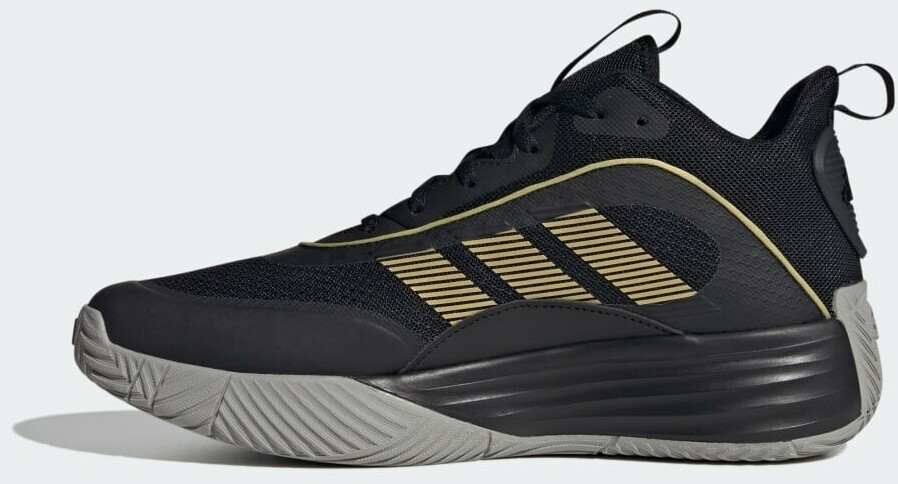 Adidas Own the Game 3 Shoe core black gold metallic mgh solid grey