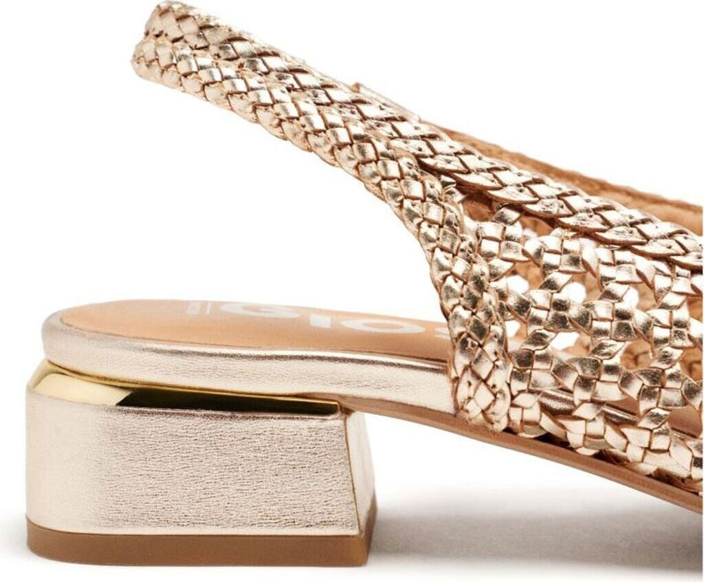 Gioseppo Piskove Flat Ballet platinum