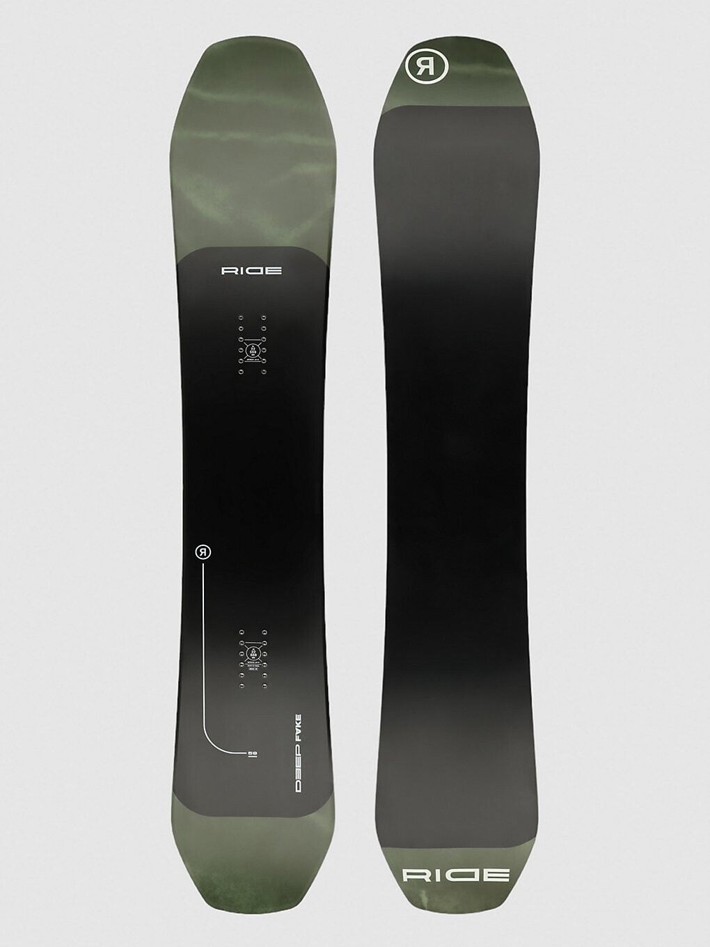 Ride DEEP FAKE WIDE Snowboard (2025)