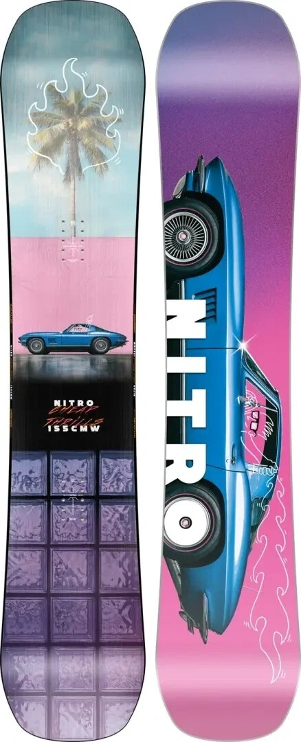 Nitro CHEAP TRILLS WIDE Snowboard (2025)