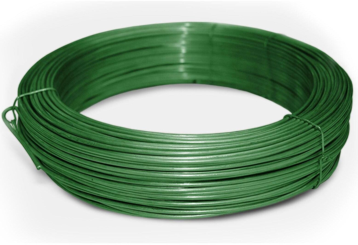 Karat Karat Bind wire for chain link fence 3,1 mm 55 m green - back view